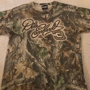 Dale Earnhardt Camo T-shirt size XL